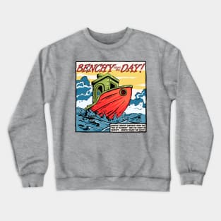 Benchy saves the Day! Crewneck Sweatshirt